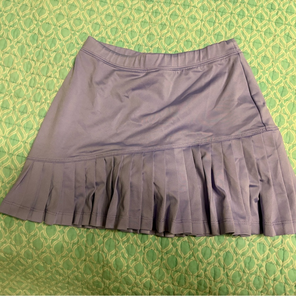 Little Miss Tennis Skirt Lavender in color